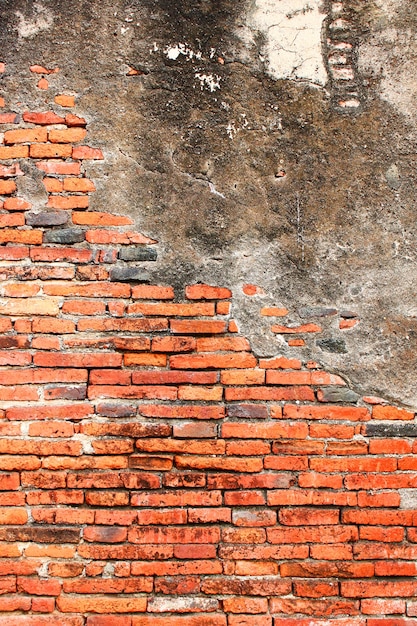 vecchio sfondo di muro di mattoni