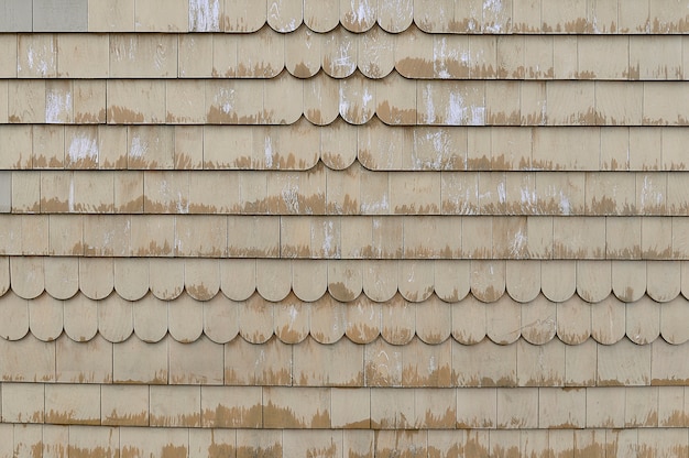 Vecchio sfondo di parete in legno beige