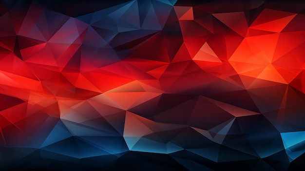 vector_abstract_ background_with_a_dark_low_poly