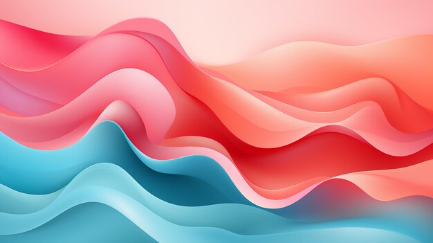 vector_abstract_ background_with_a_flowing_lines