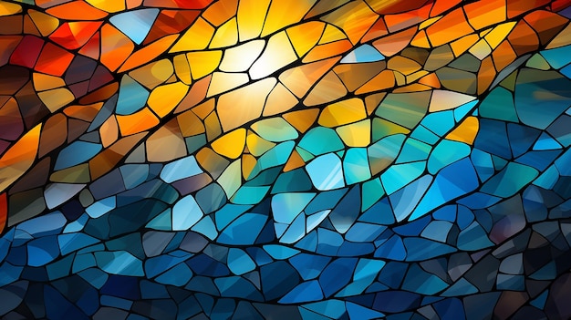 vector_abstract_stched_glass_window_styled_patt