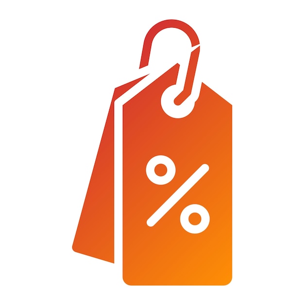 Vector Design Sconto Tag Stile di icona