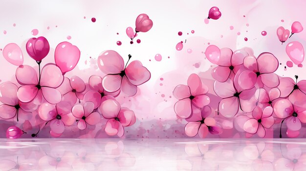 vector_pink_watercolor_splatter_design_background