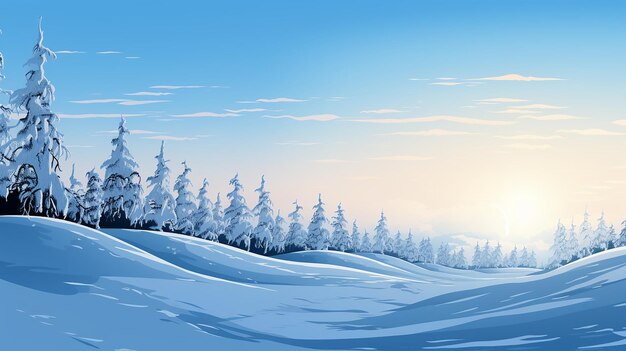 vector_winter_landscape