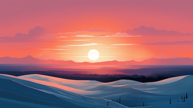 vector_winter_landscape