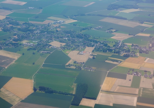 Veduta aerea del Belgio