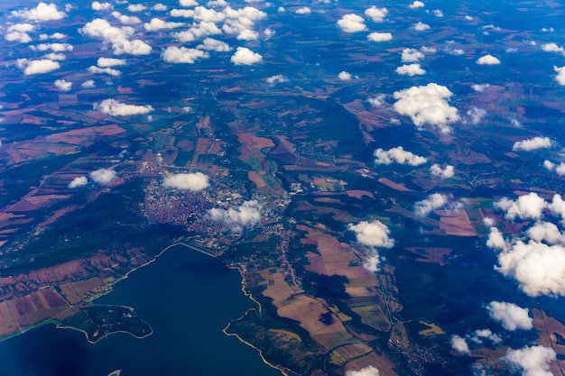 Veduta aerea del mare