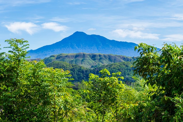 Veduta aerea del monte Seulawah Agam Aceh Besar Aceh