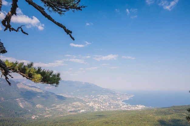 Veduta aerea della Crimea