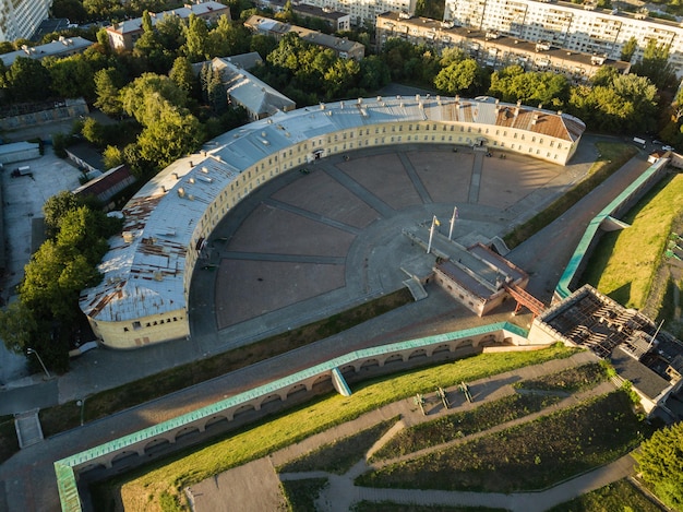 Veduta aerea della fortezza di Kiev in Ucraina