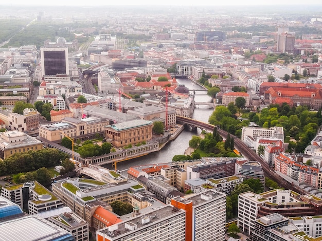 Veduta aerea di Berlino HDR