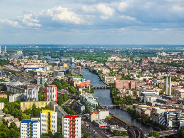 Veduta aerea di Berlino HDR