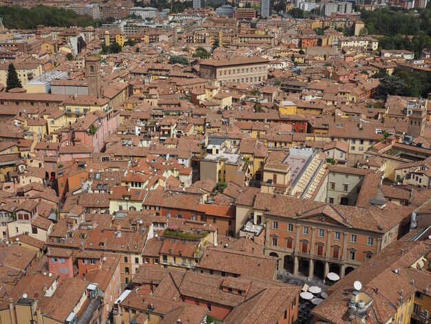 Veduta aerea di Bologna