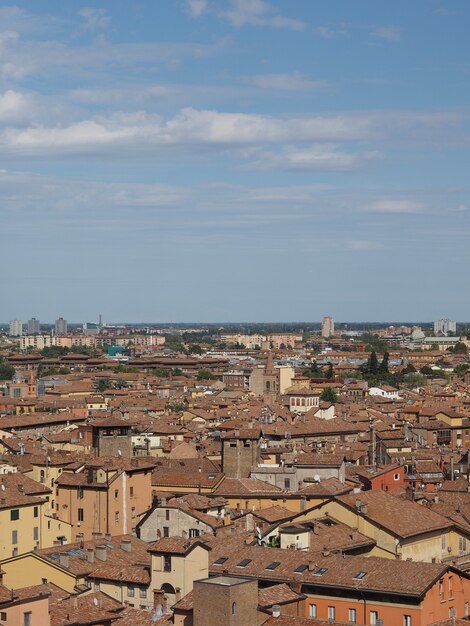 Veduta aerea di Bologna