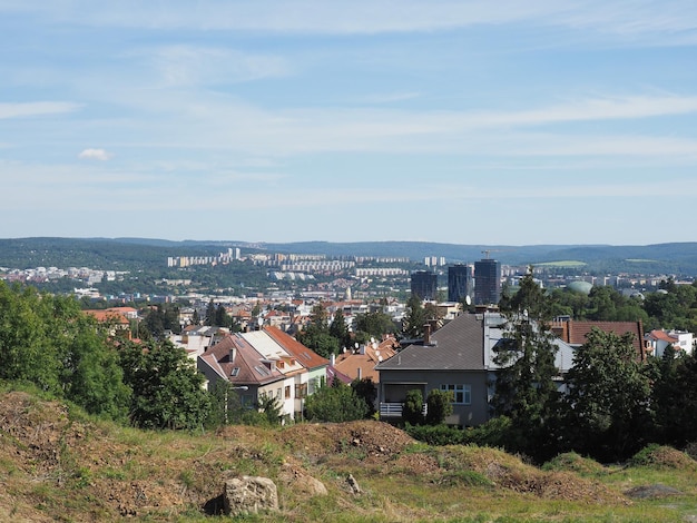 Veduta aerea di Brno