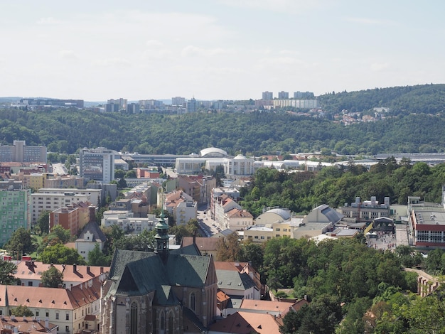 Veduta aerea di Brno