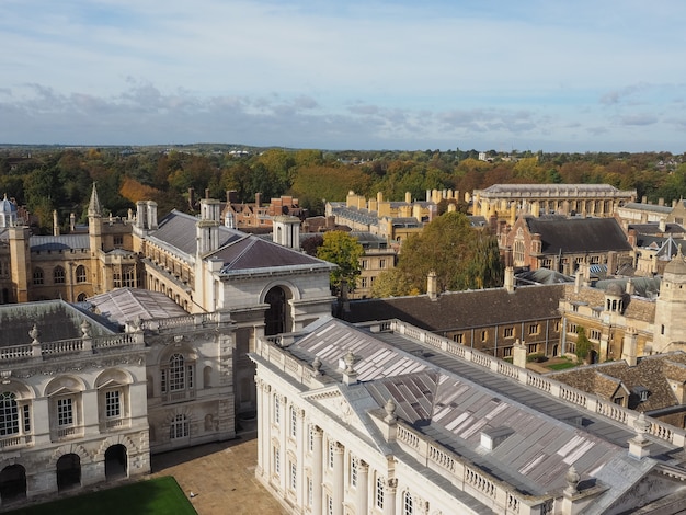 Veduta aerea di Cambridge