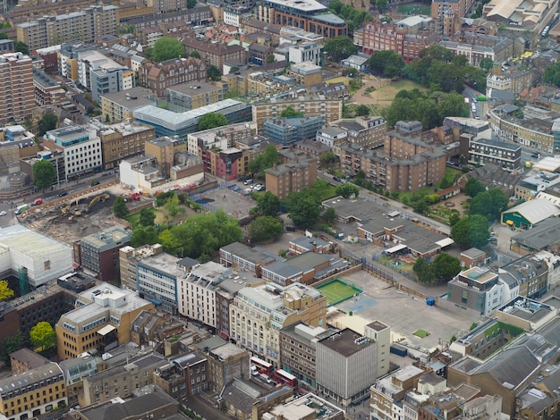 Veduta aerea di Londra