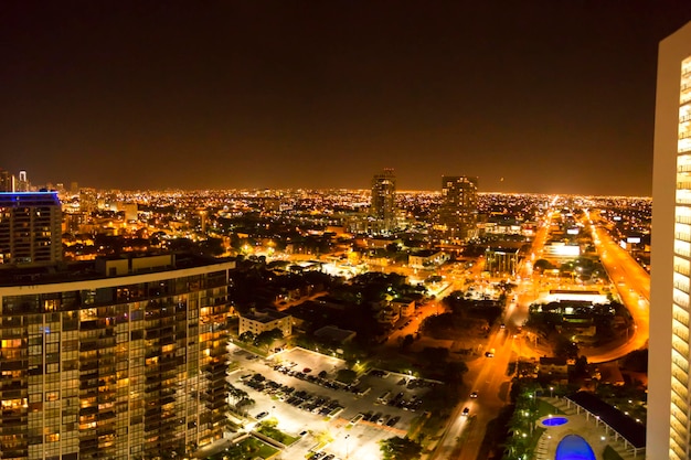 Veduta aerea di Miami Beach