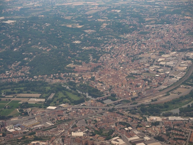 Veduta aerea di Moncalieri