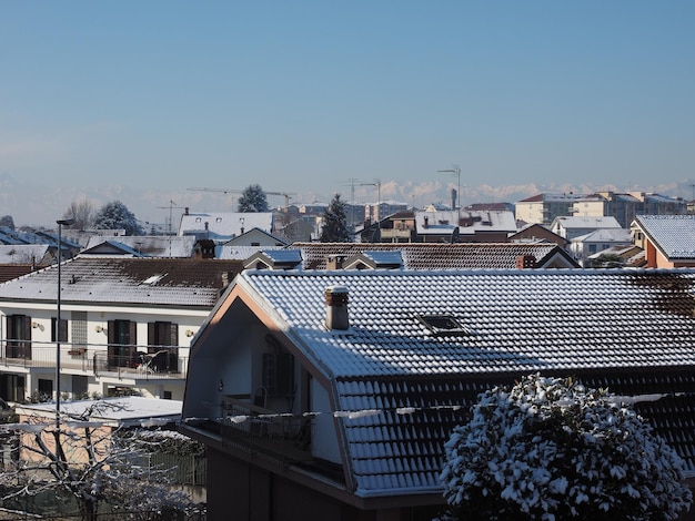 Veduta aerea di Settimo Torinese