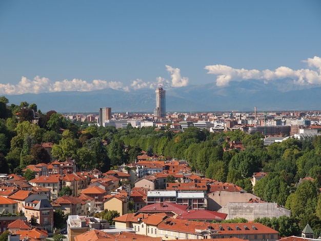 Veduta aerea di Torino