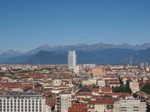 Veduta aerea di Torino