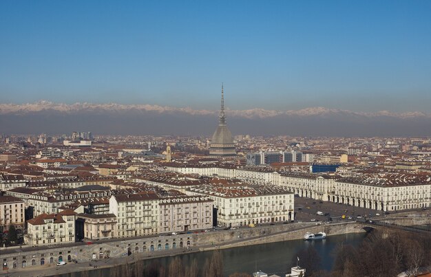 Veduta aerea di Torino