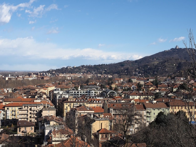 Veduta aerea di Torino