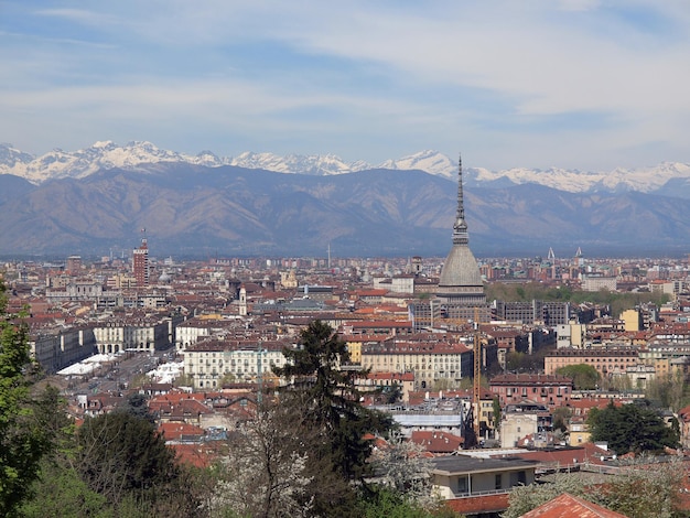 Veduta aerea di Torino