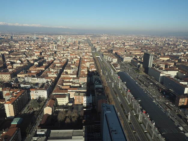 Veduta aerea di Torino