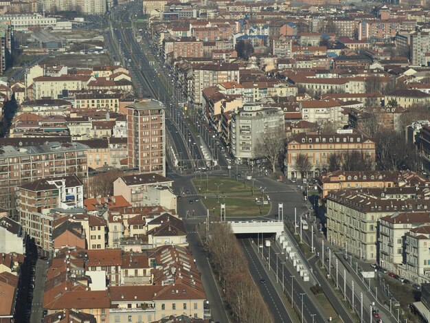 Veduta aerea di Torino