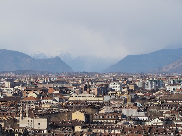 Veduta aerea di Torino