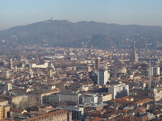 Veduta aerea di Torino