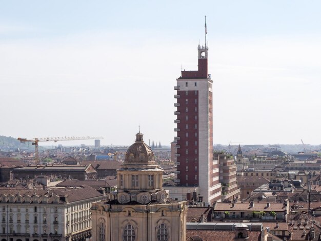 Veduta aerea di Torino