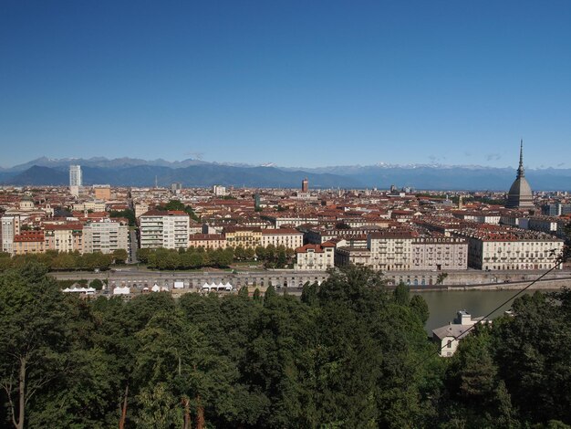 Veduta aerea di Torino