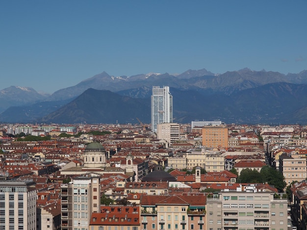 Veduta aerea di Torino