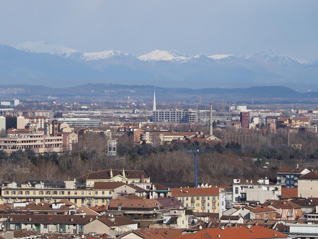 Veduta aerea di Torino