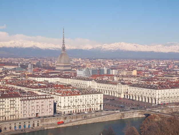 Veduta aerea di Torino