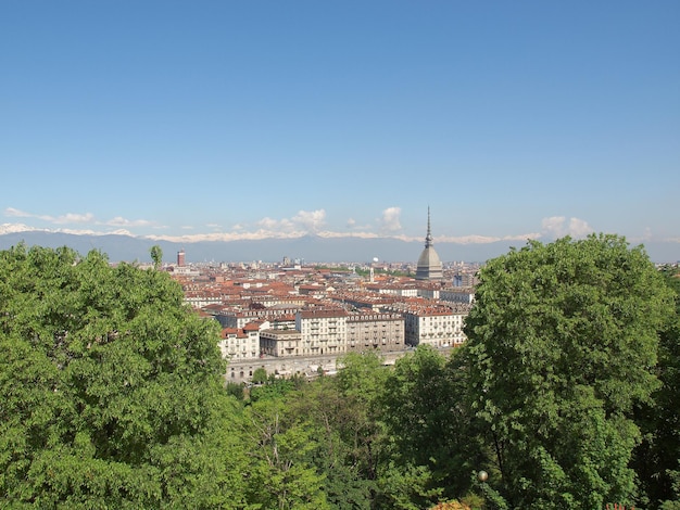 Veduta aerea di Torino