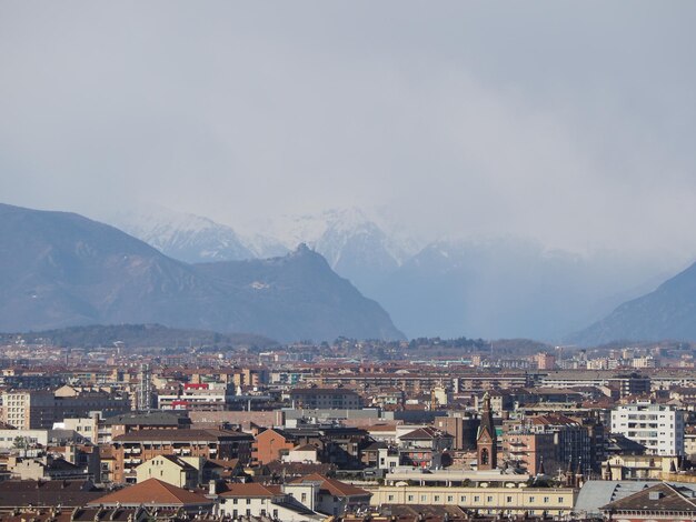 Veduta aerea di Torino