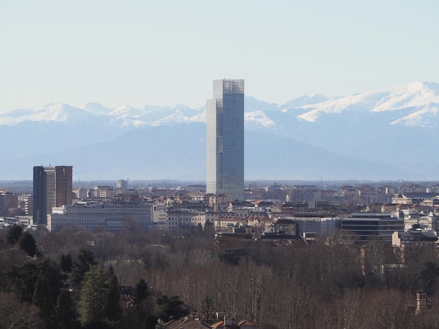 Veduta aerea di Torino