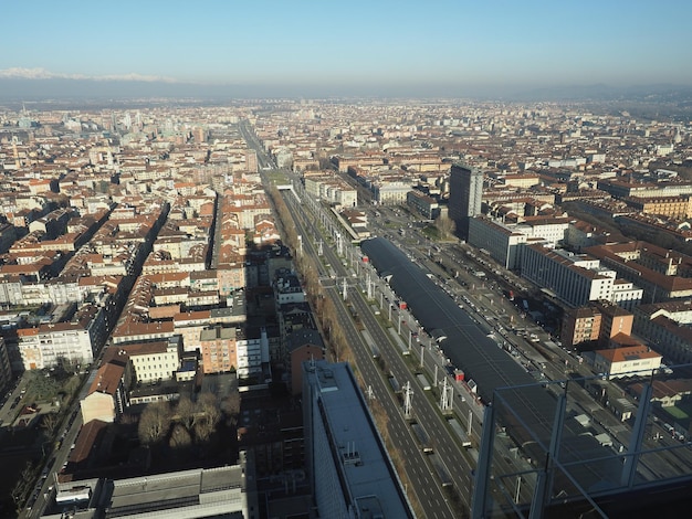 Veduta aerea di Torino