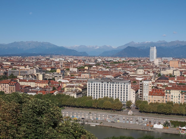 Veduta aerea di Torino