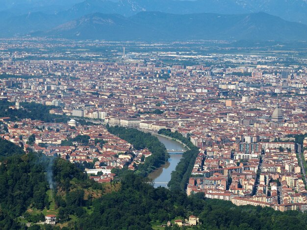 Veduta aerea di Torino