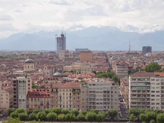 Veduta aerea di Torino