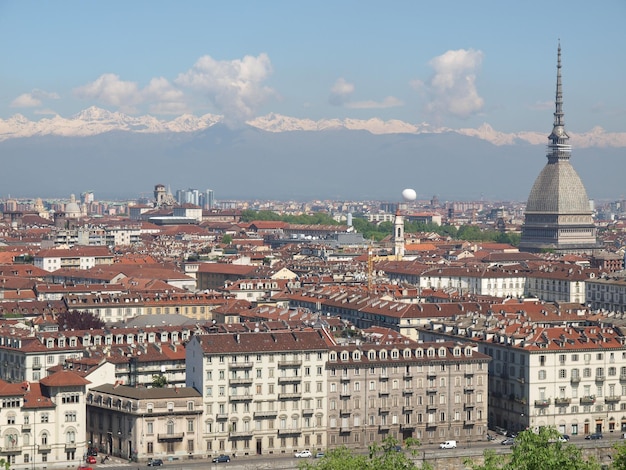 Veduta aerea di Torino