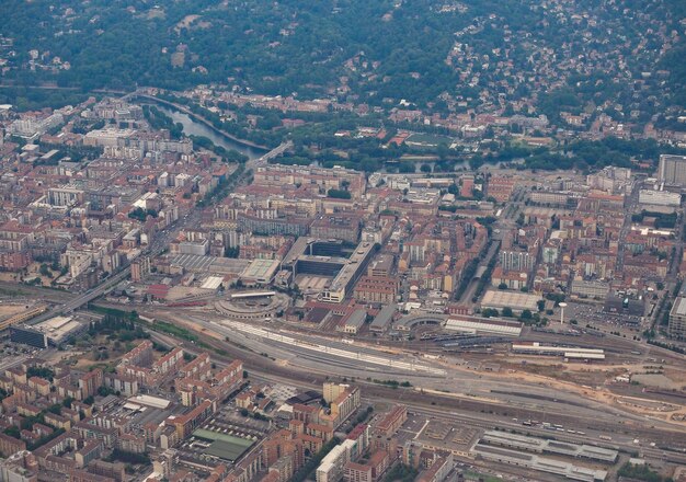 Veduta aerea di Torino