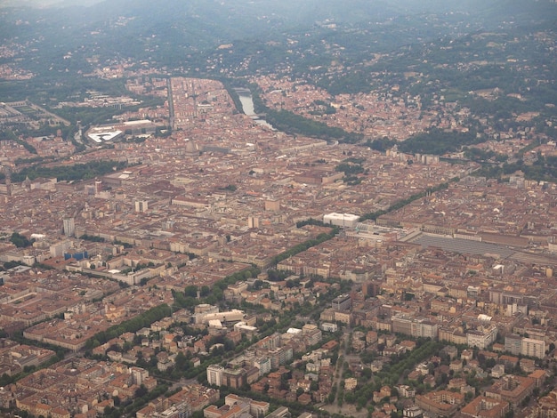 Veduta aerea di Torino