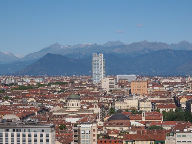 Veduta aerea di Torino